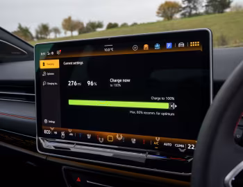 Interior Volkswagen ID.7 GTX [UK-spec] '2024–pr.