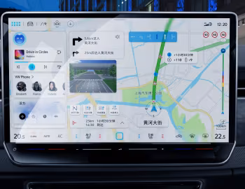 Interior Volkswagen ID.7 Vizzion Prime [China] '2023–pr.