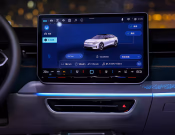 Interior Volkswagen ID.7 Vizzion Pro [China] '2023–pr.