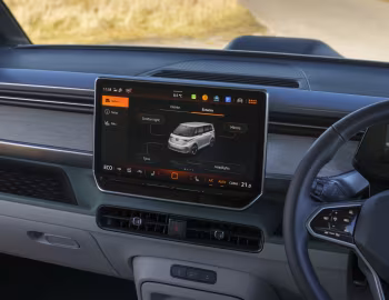Интерьер Volkswagen ID. Buzz LWB [UK-spec] '2024–н.в.