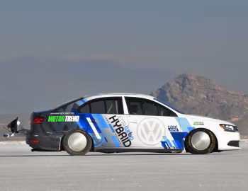 Volkswagen Jetta Hybrid Speed Record Car (Typ 1B) '2012