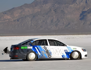 Volkswagen Jetta Hybrid Speed Record Car (Typ 1B) '2012