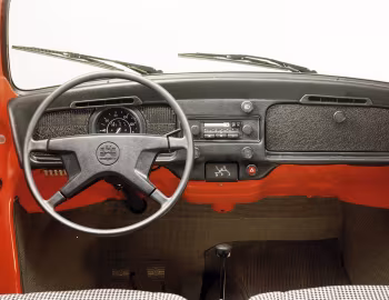 Panel frontal 1973–77 Volkswagen Super Beetle 2-door Sedan (Type 1) '08.1972–77