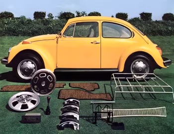 1973–77 Volkswagen Beetle 2-door Sedan '1972–77