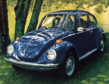 1973–77 Volkswagen Super Beetle 2-door Sedan (Type 1) '08.1972–77
