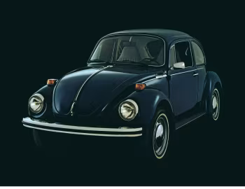 1973–77 Volkswagen Super Beetle 2-door Sedan (Type 1) '08.1972–77
