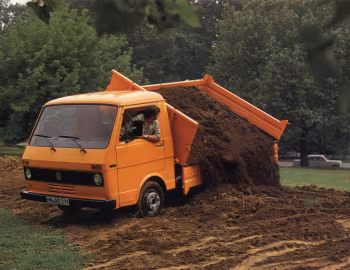 Volkswagen LT 45 Dautel Kipper '1978–86