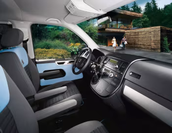 Interior Volkswagen Multivan Comfortline (T5) '2003–09