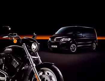 Volkswagen Multivan "Easy-in-black", Harley-Davidson