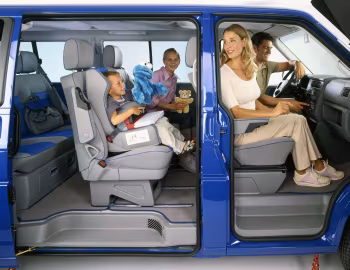 Interior Volkswagen Multivan ''Tim & Tom'' [Germany] (T4) '04.2001–04.2002