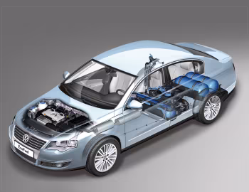 Volkswagen Passat 1.4 TSI EcoFuel [Worldwide] (B6) '2009–10
