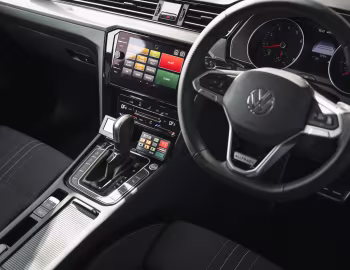 Interior Volkswagen Passat Alltrack Police Pursuit Show Car (B8) '2023