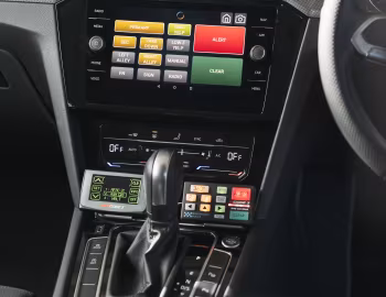 Interior Volkswagen Passat Alltrack Police Pursuit Show Car (B8) '2023