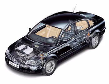 Volkswagen Passat 4.0 W8 4motion [Worldwide] (B5+) '09.2001–09.2004