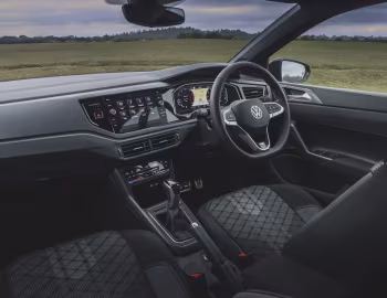 Interior Volkswagen Polo R-Line "Black Edition" [UK-spec] (Typ AW) '2024–pr.