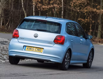 Volkswagen Polo BlueMotion 5-door [UK-spec] (Typ 6C) '2014–17