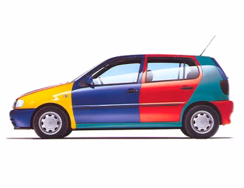 Volkswagen Polo "Harlekin" [EU-spec] (Typ 6N) '08.1995–03.1997