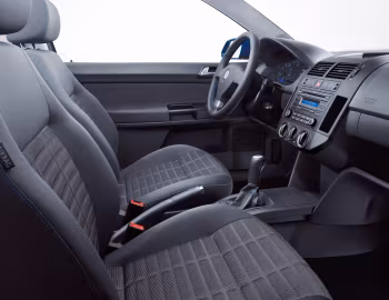 Interior Volkswagen Polo "Tour" 3-door [Germany] (Typ 9N3) '09.2006–09.2007