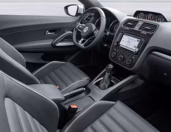Интерьер Volkswagen Scirocco 2.0 TSI [Worldwide] '2014–17
