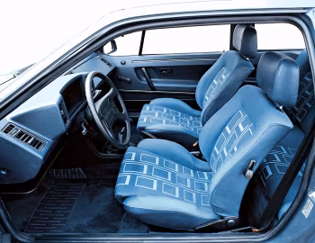 Interior Volkswagen Scirocco GTI '1982–89
