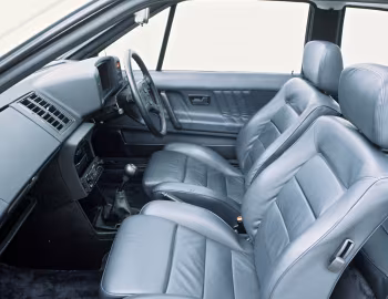 Interior Volkswagen Scirocco "Storm" [UK-spec] '1984