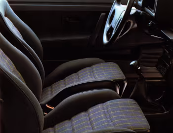 Interior Volkswagen Scirocco GTX '1984–89