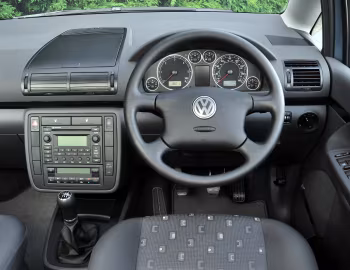 Panel frontal Volkswagen Sharan BlueMotion [UK-spec] '04.2008–10