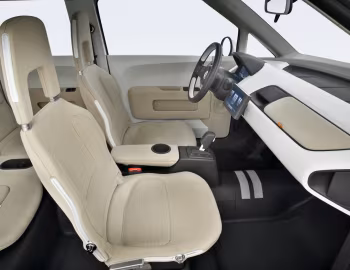 Interior Volkswagen space up! Blue Concept '11.2007