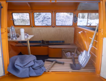 Interior Volkswagen "Half-track Fox" (Typ 2) '1962
