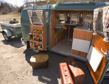 Interior 1967 Volkswagen Typ 2 Camper (2212 / T1) '09.1966–67