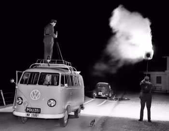 Volkswagen Typ 2 Kombi Polizei (221 / T1) '1950–55