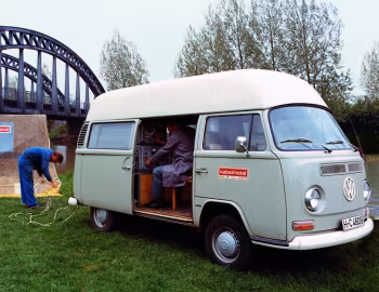 1972 Volkswagen Typ 2 Hochraumkastenwagen mit Kunststoffdach (T2) '1971–72