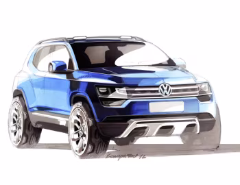 Скетч Volkswagen Taigun Concept '2012