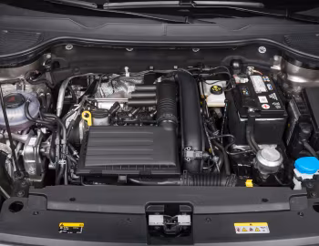 Bajo el capó Volkswagen Taos 250 TSI [Latam] '2021–pr.