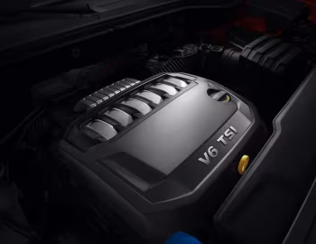 Bajo el capó Volkswagen Teramont X 530 V6 4MOTION R-Line [China] '2022–pr.