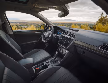 Interior 2024 Volkswagen Tiguan "Wolfsburg Edition" [North America] '2024–25