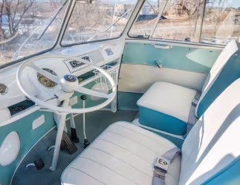 Interior 1967 Volkswagen Type 2 Deluxe Samba Microbus [US-spec] (2512 #7068668) '12.1966