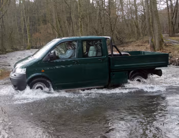 Volkswagen Transporter Double Cab Pickup (T5) '2003–09