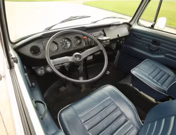 Panel frontal 1978 Volkswagen Typ 2 Achtsitzer L "Silberfisch" (T2) '1978–79