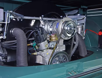 Bajo el capó 1964–66 Volkswagen Typ 2 Deluxe Microbus (T1) '08.1963–08.1966