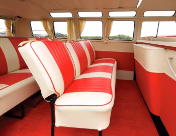 Intérieur 1964–66 Volkswagen Typ 2 Deluxe Samba Microbus (2512 / T1) '08.1963–08.1966