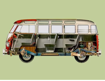 Volkswagen Typ 2 Deluxe Samba Microbus (T1) '1958–62