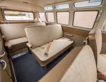 Intérieur 1967 Volkswagen Type 2 Deluxe Samba Microbus [US-spec] (2512 #7052732) '1966