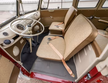 Intérieur 1967 Volkswagen Type 2 Deluxe Samba Microbus [US-spec] (2512 #7052732) '1966