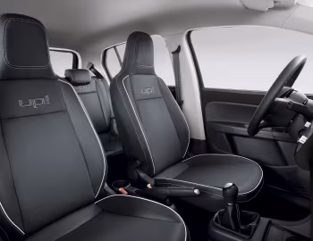 Interior Volkswagen black up! 5-door [Brazil] '2014–17