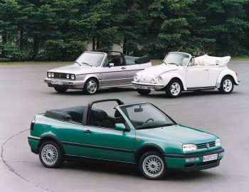 Volkswagen Super Beetle Cabrio, Volkswagen Golf