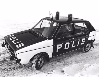 Volkswagen Golf 5-door Polis [Sweden] (Typ 17) '1974–84