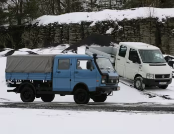 Volkswagen LT 35 4×4 Pritschenwagen mit Doppelkabine, Volkswagen LT 45 Syncro Pritschenwagen mit Doppelkabine
