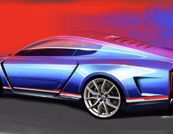 Boceto Volkswagen XL Sport Concept '10.2014