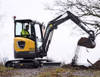 Volvo ECR25 Electric Cab '2020–pr.